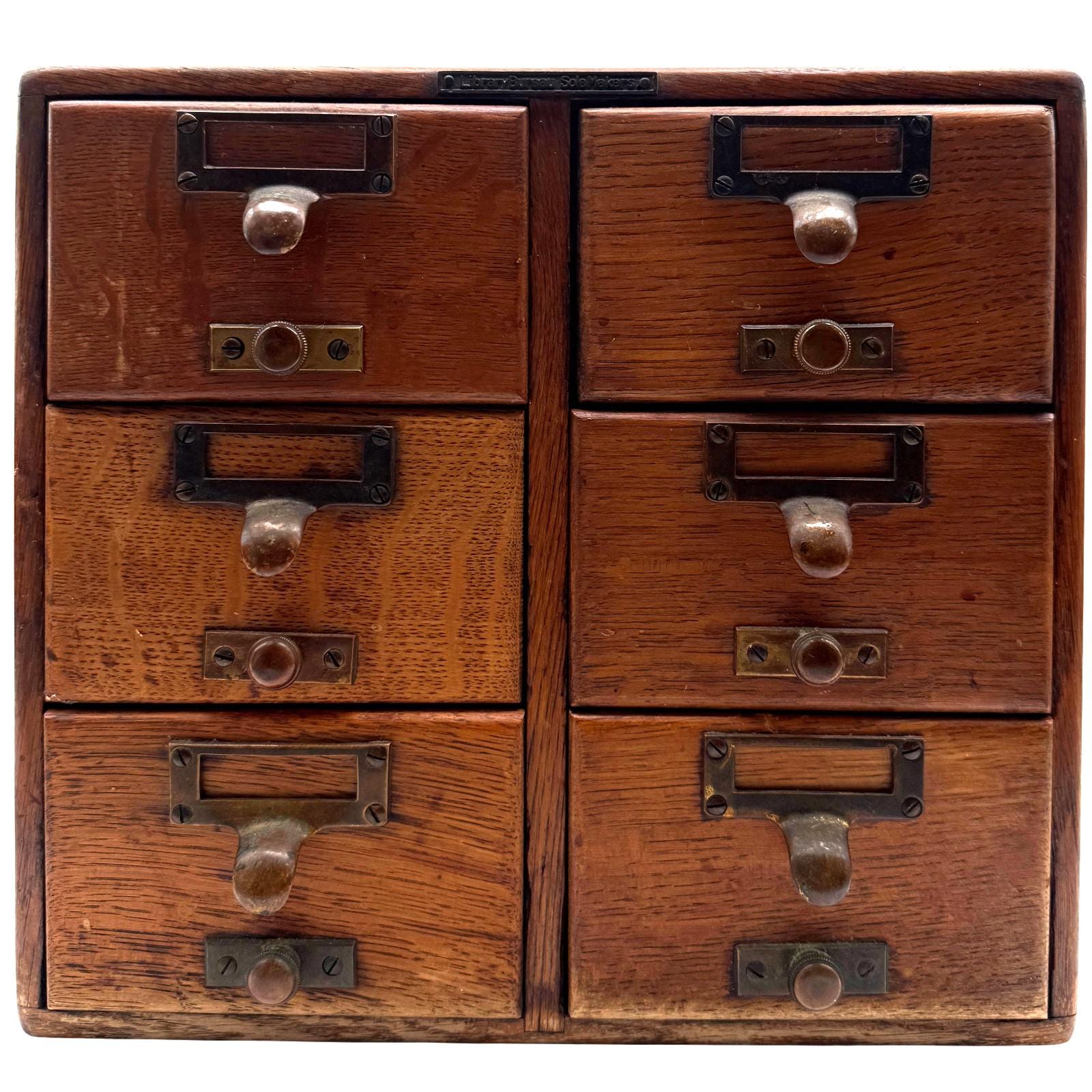 Antique Library Card Cabinet - Etsy