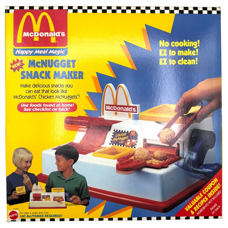 Mcdonald’s Happy Meal Magic Mcnugget Snack Maker #11694 | Vintage 1993 ...