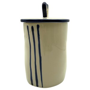 Anthropologie Harlie Brown Studio Belle Journée Stoneware Canister | Le Tea | READ image 2