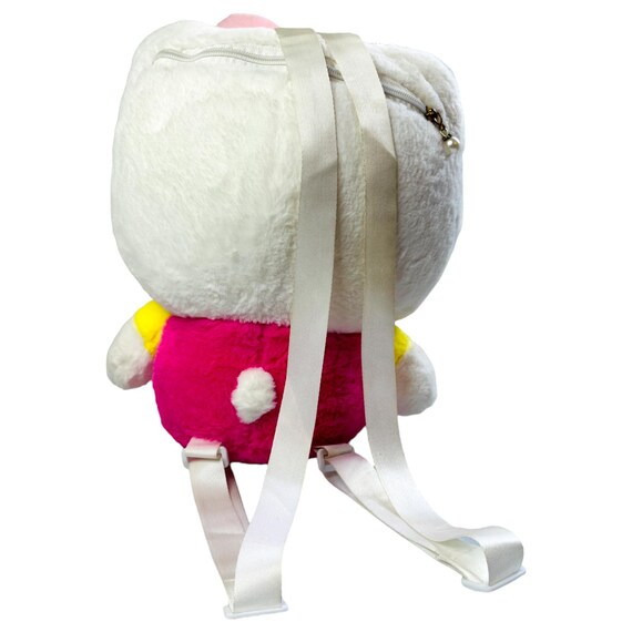 Hello Kitty Plush Backpack with Adjustable Should… - image 3