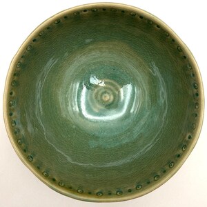 Anthropologie Old Havana Mint Cereal Bowl | Crackle Glaze | Portugal | Pasta | Soup | HTF image 5