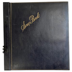 Album de scrapbooking vintage des années 50 | 81 cartes de vœux | Anniversaire | Éphémères | Pâques | Saint-Valentin | Union occidentale | 33 pages recto-verso
