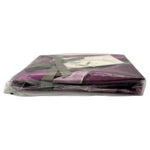Funda individual (1) Anthropologie Cheyenne Purple EURO / Satén orgánico / Sellada de fábrica / Nuevo en embalaje original imagen 8