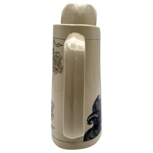 Brocca Pacifica Anthropologie x Linda Fahey / Stormy Seas / Mishima / Floral / Waves / 12" H immagine 5