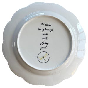 Anthropologie Dinner Plate | Madeleine Marx | Dragonfly | Song Bird | Tail | Glowing Hours | 10" image 8