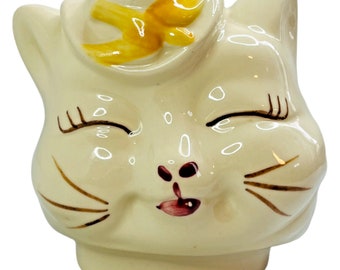 Vintage Shawnee Pottery Puss n' Boots Cat Cookie Jar Replacement Lid