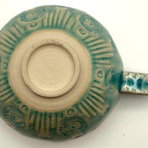 Anthropologie Old Havana Mint Mug | 10 fl oz | Coffee | Tea | Crackle Glaze | Portugal | HTF image 6