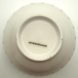 Tazón de cereal Estrella de Anthropologie / Estrellas glaseadas / Celestial / 18 oz / Pasta imagen 6