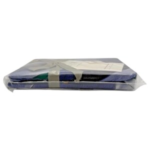 Conjunto de 2 fronhas padrão Anthropologie Cheyenne Blue | Cetim orgânico | Lacradas de fábrica | Novas com etiqueta imagem 6