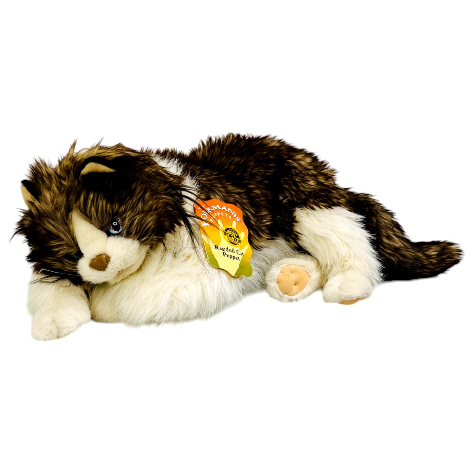 Folkmanis Ragdoll Cat Full Body Puppet #26252 With the Original