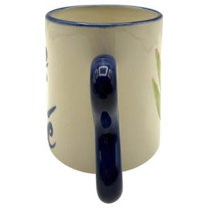 Anthropologie Harlie Brown Studio Mug | Belle Journée | Stoneware | Tea | Heart | 13 oz image 2