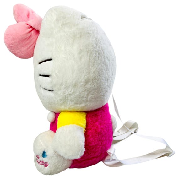 Hello Kitty Plush Backpack with Adjustable Should… - image 2