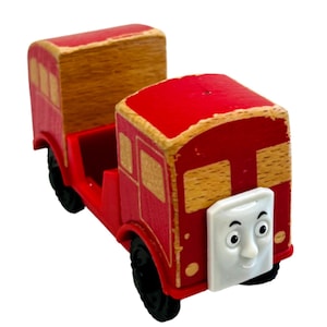 Thomas & Friends Bertie der Bus | Fischer-Preis FHM30 | Holzeisenbahn | Mitte offen