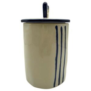 Anthropologie Harlie Brown Studio Belle Journée Stoneware Canister | Le Tea | READ image 4