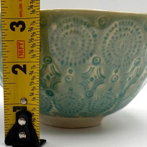 Anthropologie Old Havana Mint Cereal Bowl | Crackle Glaze | Portugal | Pasta | Soup | HTF image 7