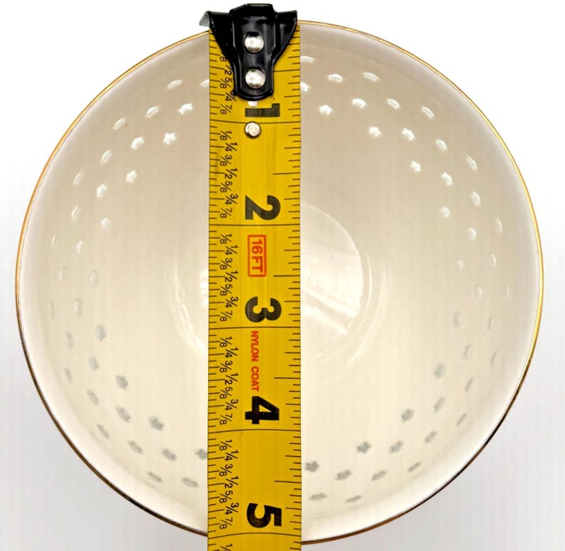 Tazón de cereal Estrella de Anthropologie / Estrellas glaseadas / Celestial / 18 oz / Pasta imagen 10