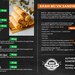 Custom Order TV Menu Board for Restaurant, Bar or Cafe Animated or ...