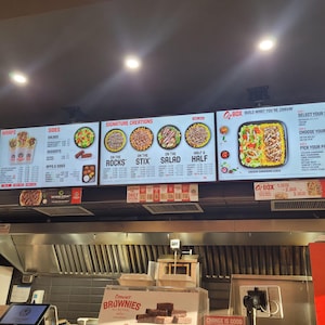 Custom Order TV Menu Board für Restaurant, Bar oder Café - animiert oder statisch - VOLLSTÄNDIG EDITIERBAR mit unbegrenzten Revisionen. 100% Geldgarantie