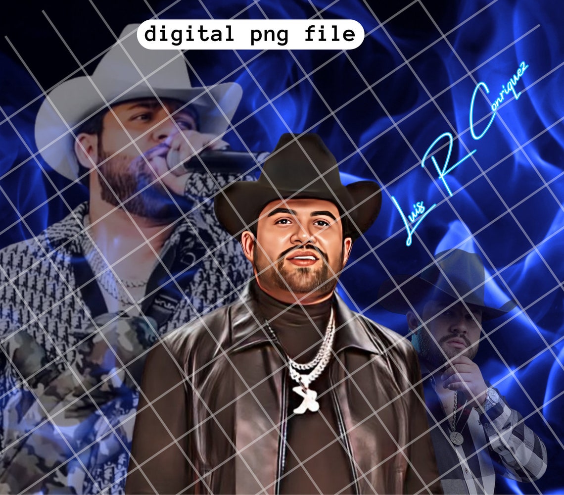 Luis R Conriquez Digital Png File / Straight Sublimation - Etsy