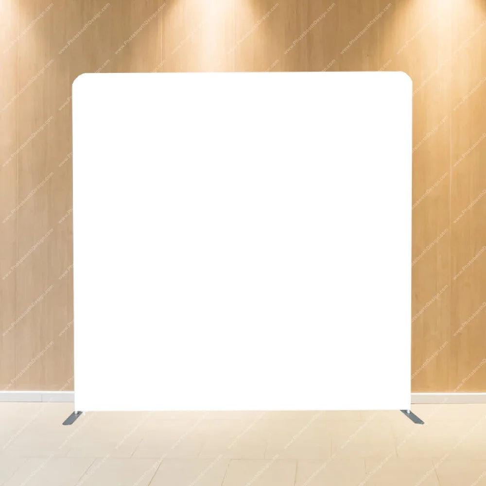 Cloud Pure White - Pillow Cover Backdrop Pillow Backdrop 8x8 Photobooth Tension Fabric