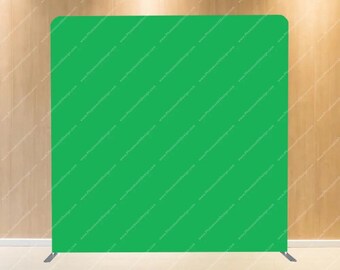 Chroma Green - Pillow Cover Backdrop Pillow Backdrop 8x8 Photobooth Tension Fabric