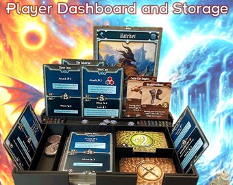 Gloomhaven / Frosthaven Compact Dashboard & Storage – Nestyr Remix
