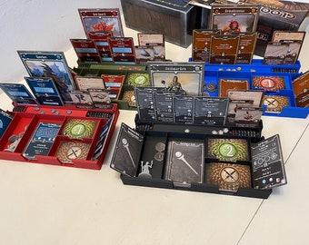 Gloomhaven / Frosthaven - Expedition Edition, All-in-One Character Storage and Dashboard System