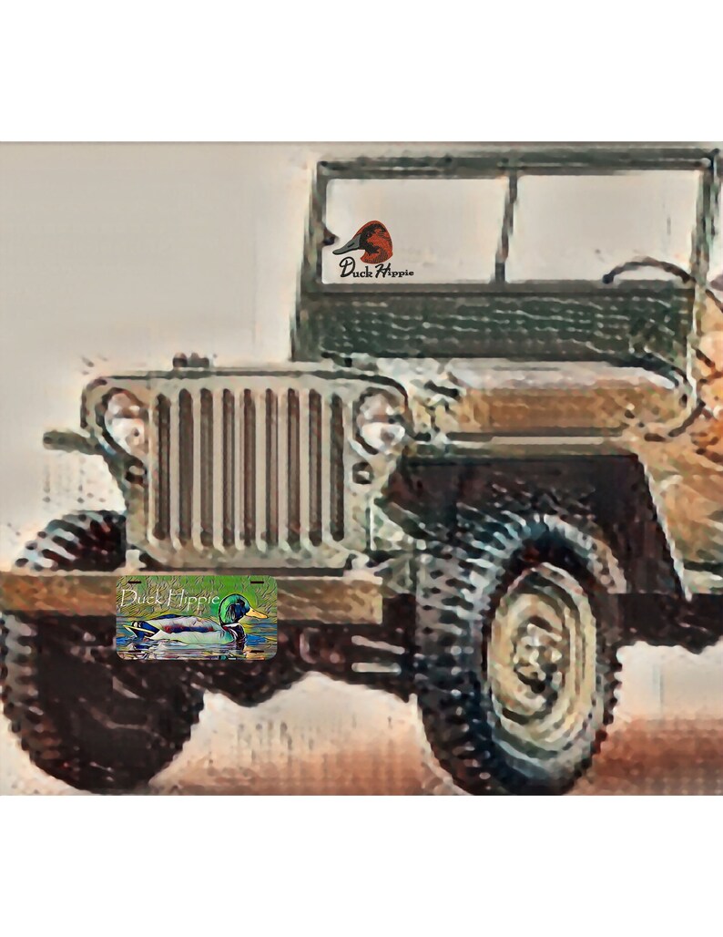 Old School Camo Plate, Waterfowl Car Tags,camo License Plates, Duck