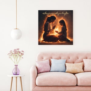Canvas, Poster, Motivational items, Decor, Bible quotes, Office, Home decorations, Inspirational item, Church decoration, Christian art, God