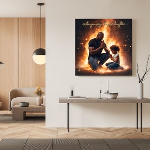 Canvas, Poster, Motivational items, Decor, Bible quotes, Office, Home decorations, Inspirational item, Church decoration, Christian art, God