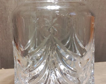 カットクリスタルビスケットジャー（蓋付き）#25957 - Etsy 日本