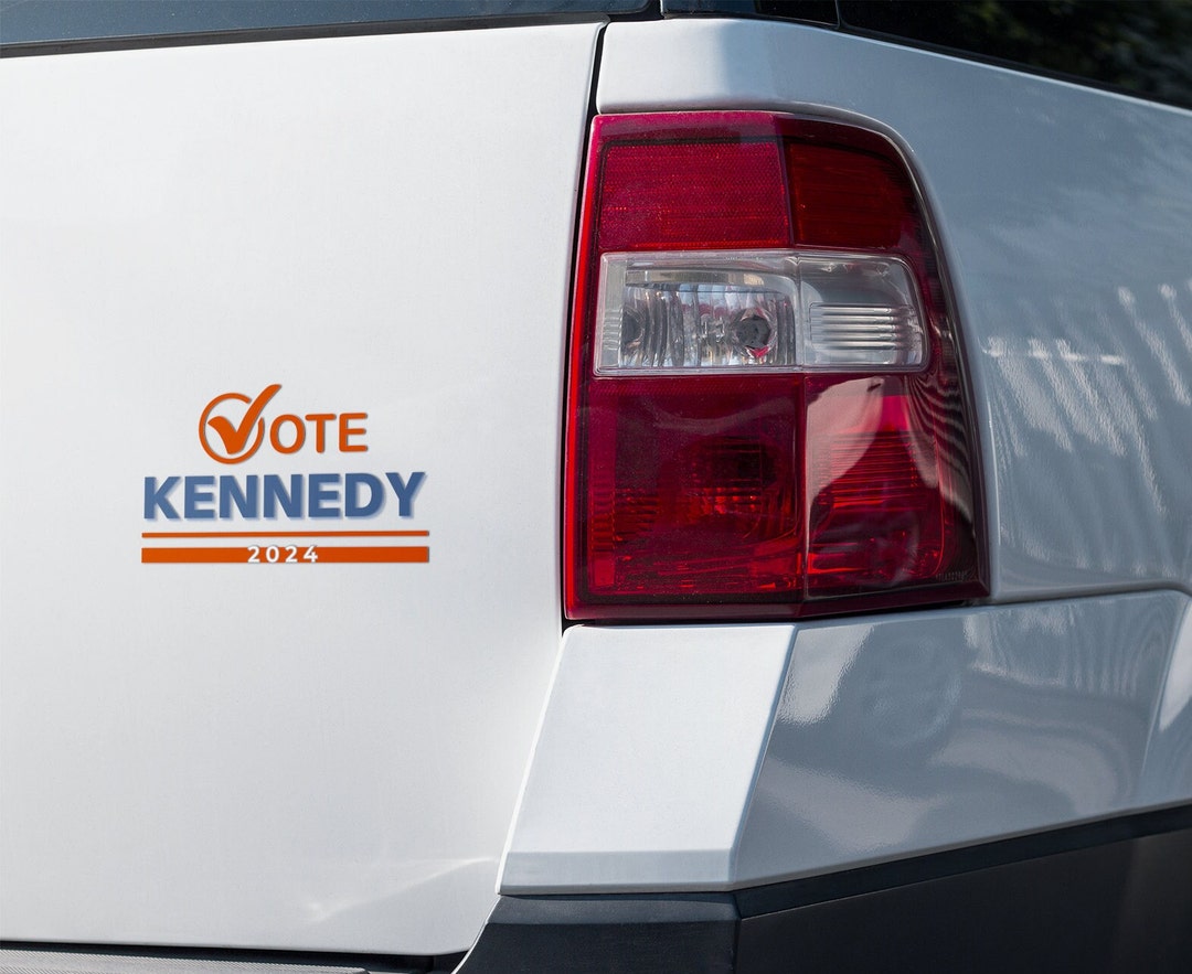 Kennedy for President 2024 Bumper Sticker RFK Jr. Campaign Etsy