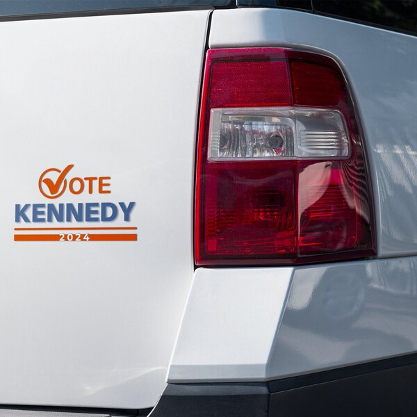 Kennedy Bumper Sticker Etsy