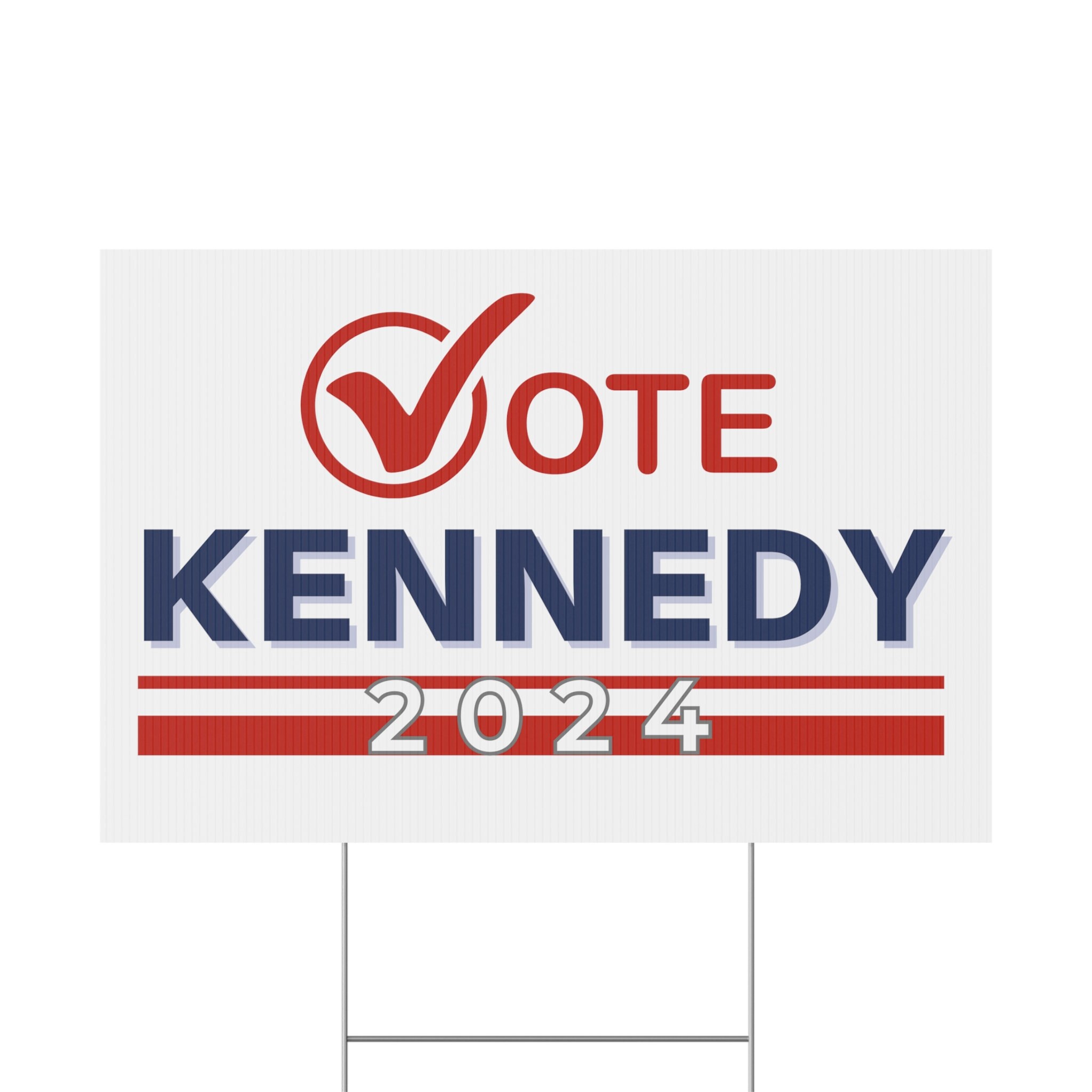 Kennedy 2024 Yard Sign RFK Jr. Lawn Sign Robert F. Kennedy Etsy México