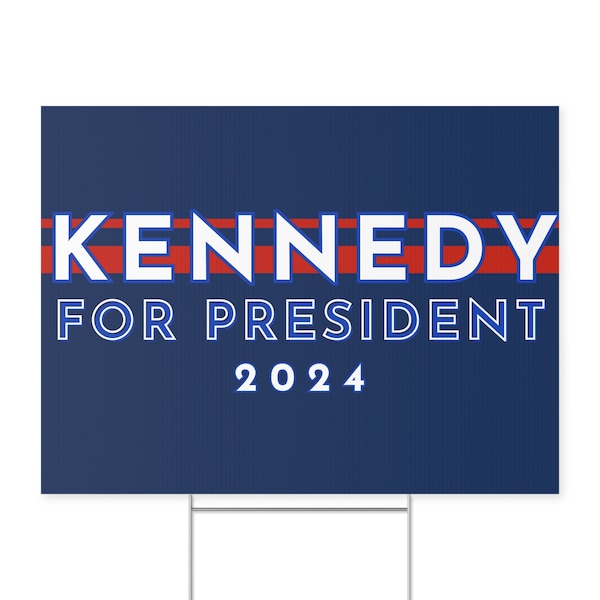 Rfk Yard Sign Etsy