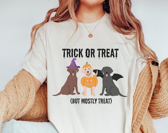 Labrador dogmom gift shirt, labradorable halloween t-shirt, lab dog lover gift, labrador  mom, spooky lab shirt