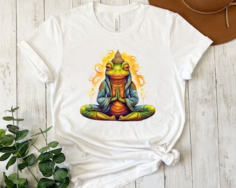 Funny Frog Self Care Shirt, Funny Frog Self Care Retro Shirt, Funny Shirt, Birthday Frog Gift For Her, Cottagecore Frog shirt, Positive vibe