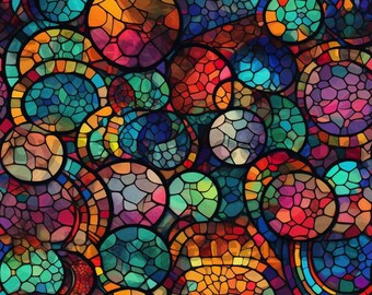 Digital Download, Repeatable Pattern, Stained Glass Bamboo- 001 - Etsy