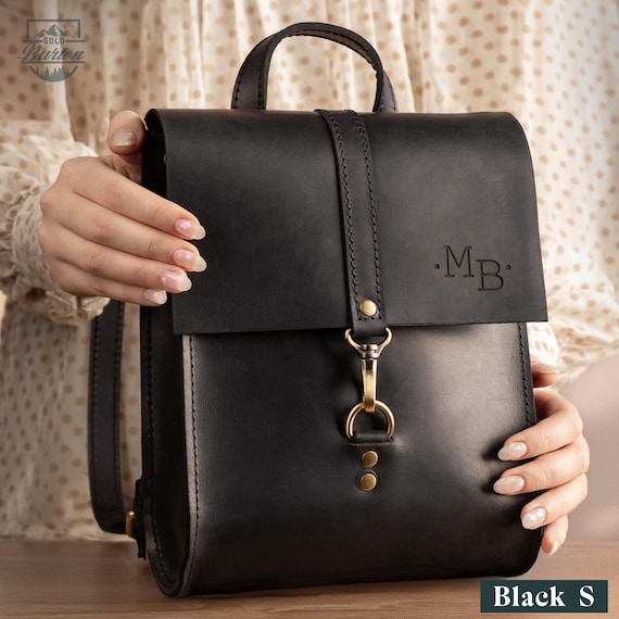 2026 Graduation Gifts, Personalized Leather Backpack Purse, Grad Gifts for Her, Gifts for Female College Graduates