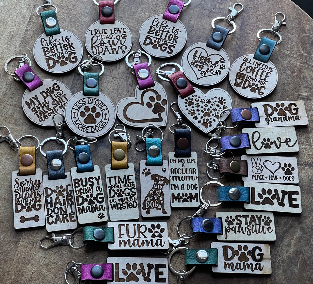 Dog Keychains Gifts For Dogs Personalized Dog Keychains