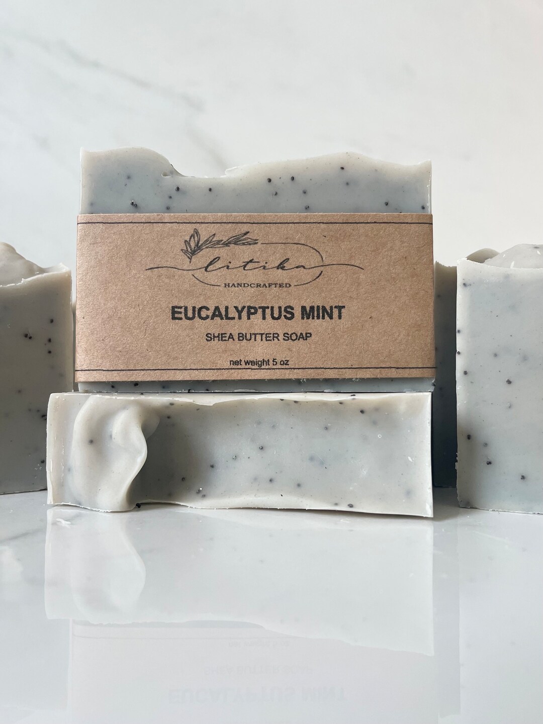 Eucalyptus Mint - Palm Free Soap - All Natural Soap - Handmade Soap ...