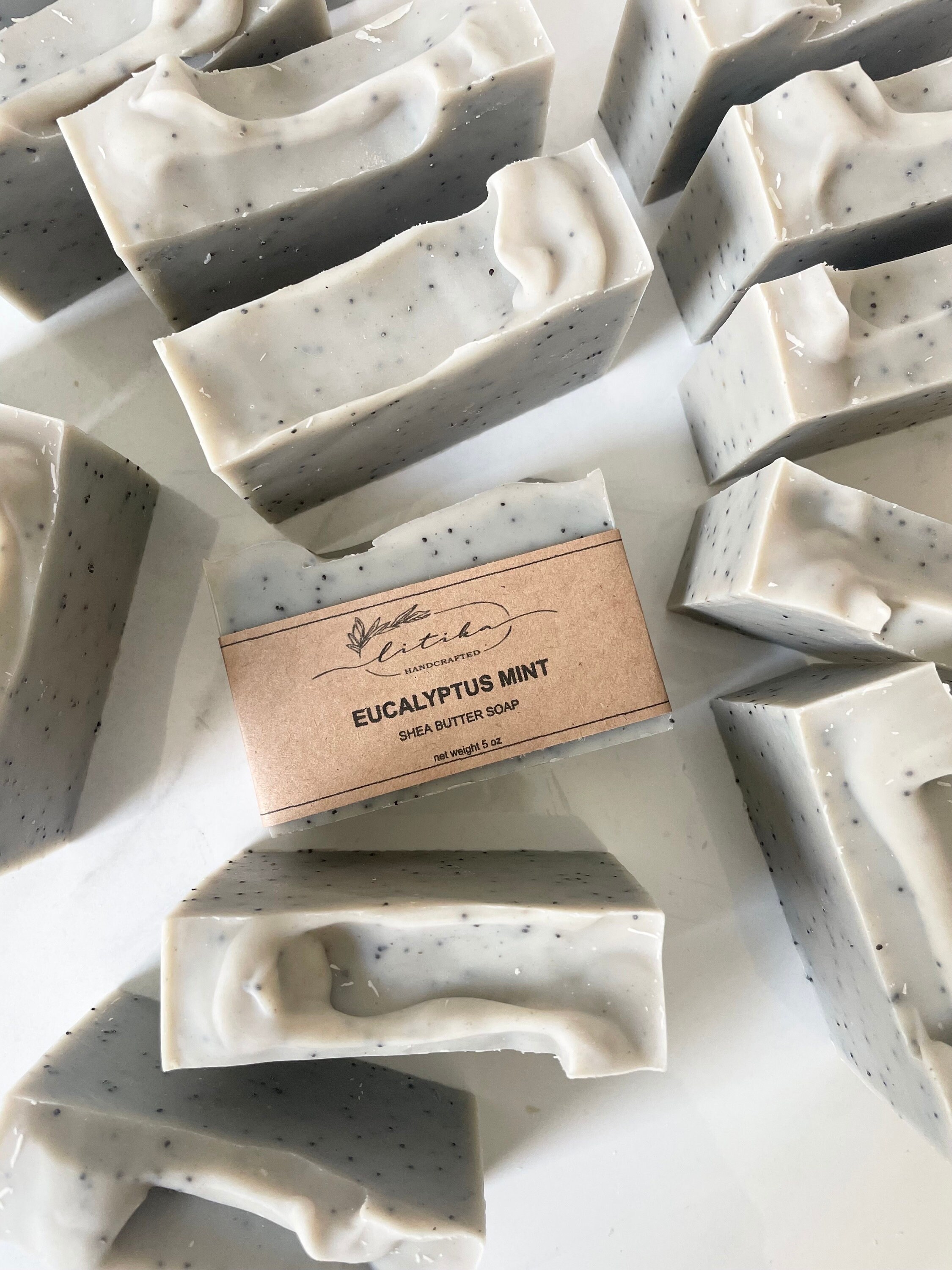Eucalyptus Mint - Palm Free Soap - All Natural Soap - Handmade Soap ...