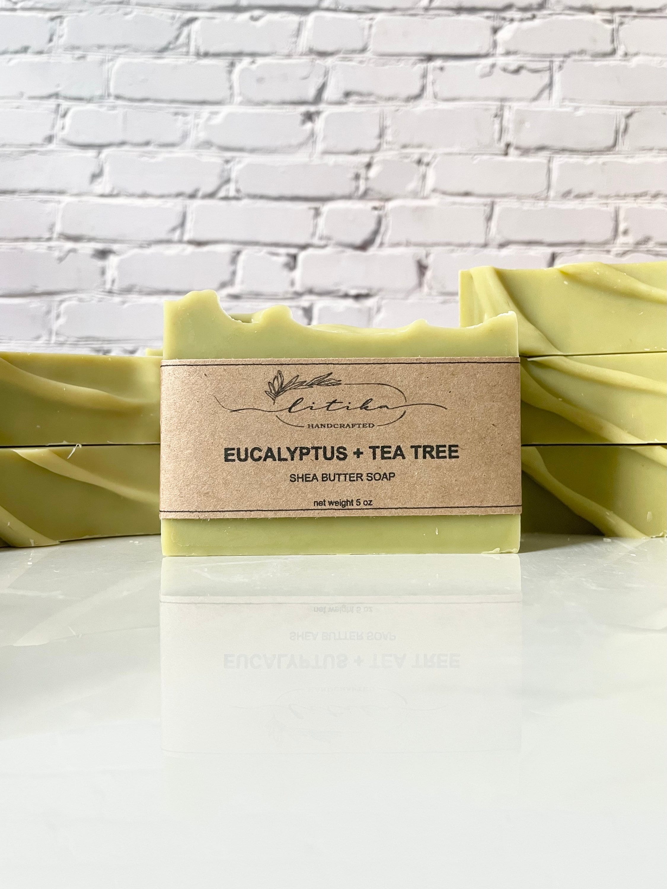 Eucalyptus & Tea Tree Palm Free Soap All Natural Soap Handmade Soap ...
