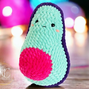 Reyna the Amigurumi Plushie Avocado