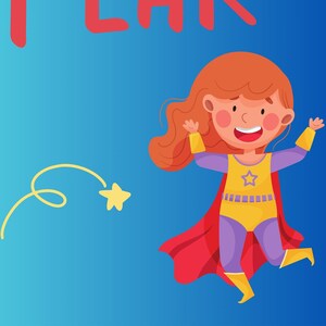 Traum ohne Angst - Girl Empowerment Poster