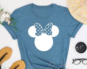 Minnie Disney Shirt, Minnie Mouse Shirt, Minnie Shirts For Women, Cute Disney Shirts, Disney Family Shirt, Disney Trip Shirt, Gift For Her
