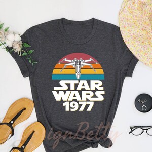 Star Wars 1977 Shirt, Star Wars Disney Shirt, Star Wars Gifts, Disney Star Wars, Star Wars Birthday Gifts, Disneyland Shirt, Disney Shirts