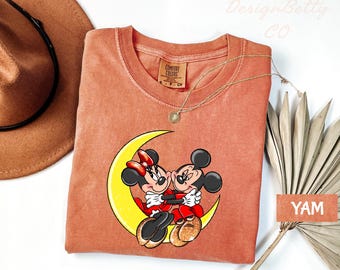 Comfort Colors Disney Minnie Mickey Shirt, Disney World Shirt, Retro Mickey Mouse, Vintage Minnie and Mickey Tee, Disneyland Family Trip Tee