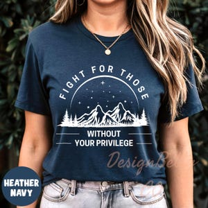 Environmental Protest Tee, Fight For Those Without Your Privilege Shirt, Animal Rights Activist Gift, Climate Change Tee, Leftist Eco Humor