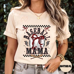 Baseball Mama Shirt, Cute Baseball Mom Tee, Baseball Season Shirt, Baseball Game Day Tee, Sports Mama Shirt, Gift For Softball Mom, Baseball